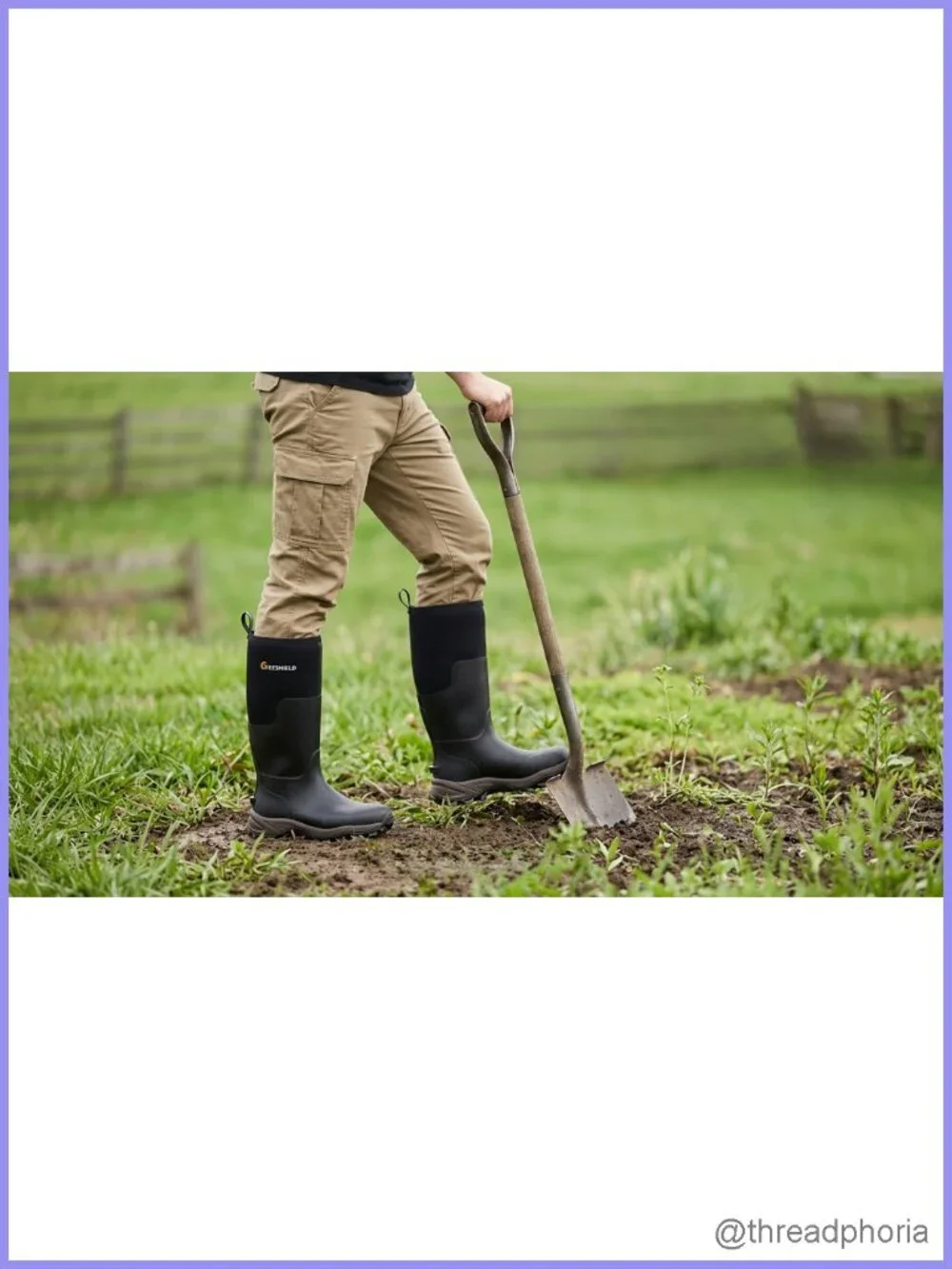 Ultra-Light Waterproof Neoprene Insulated Rubber Boots Anti-Slip Hunting